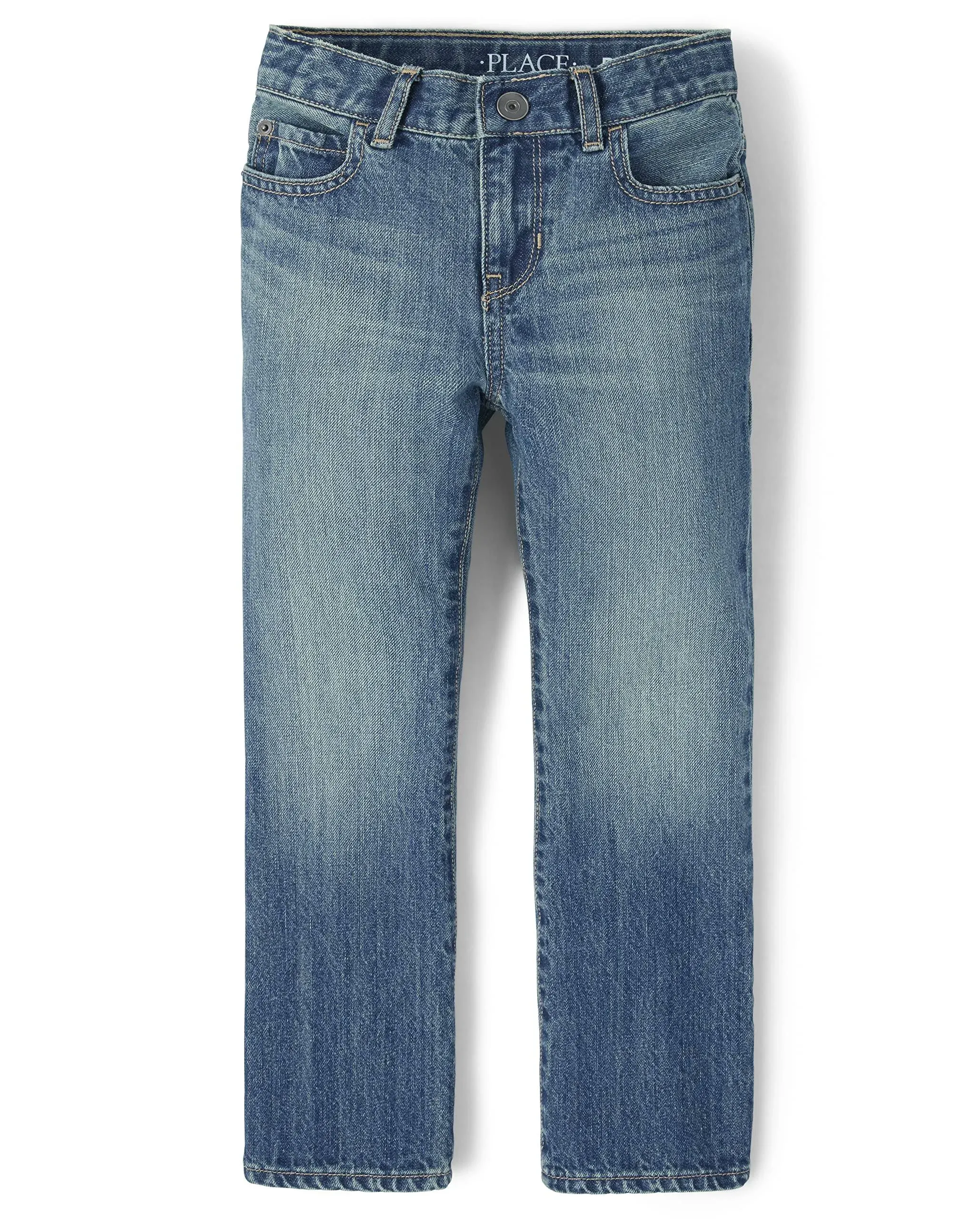 The Children's Place Boys' Basic Bootcut Jeans