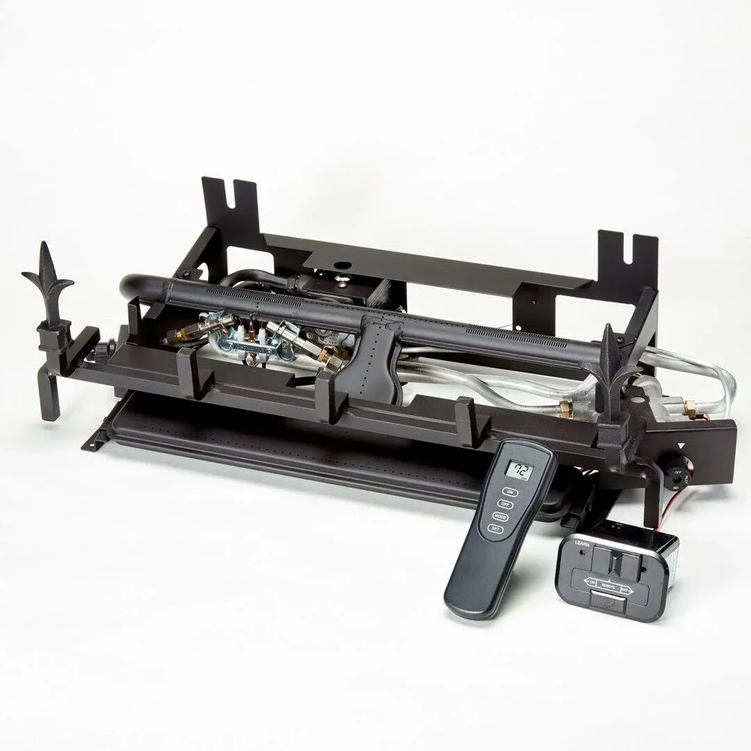 Duluth Forge Ventless Dual-Fuel Gas Log Set