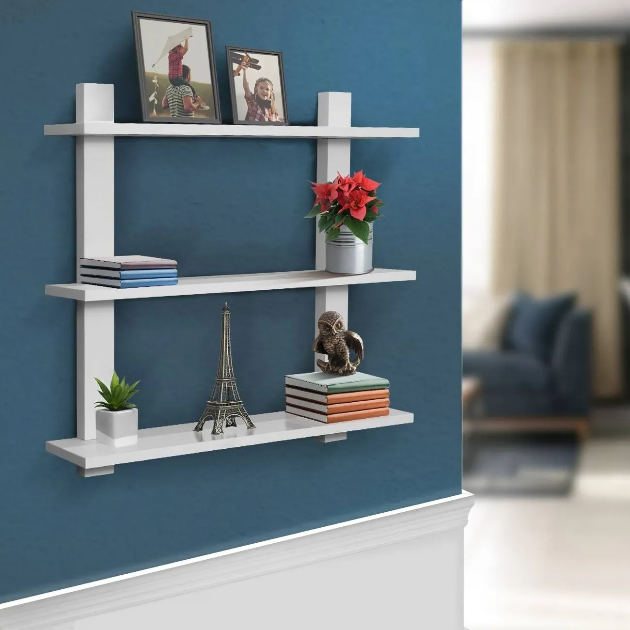 Floating Shelf (3-Tier) Decor Mount