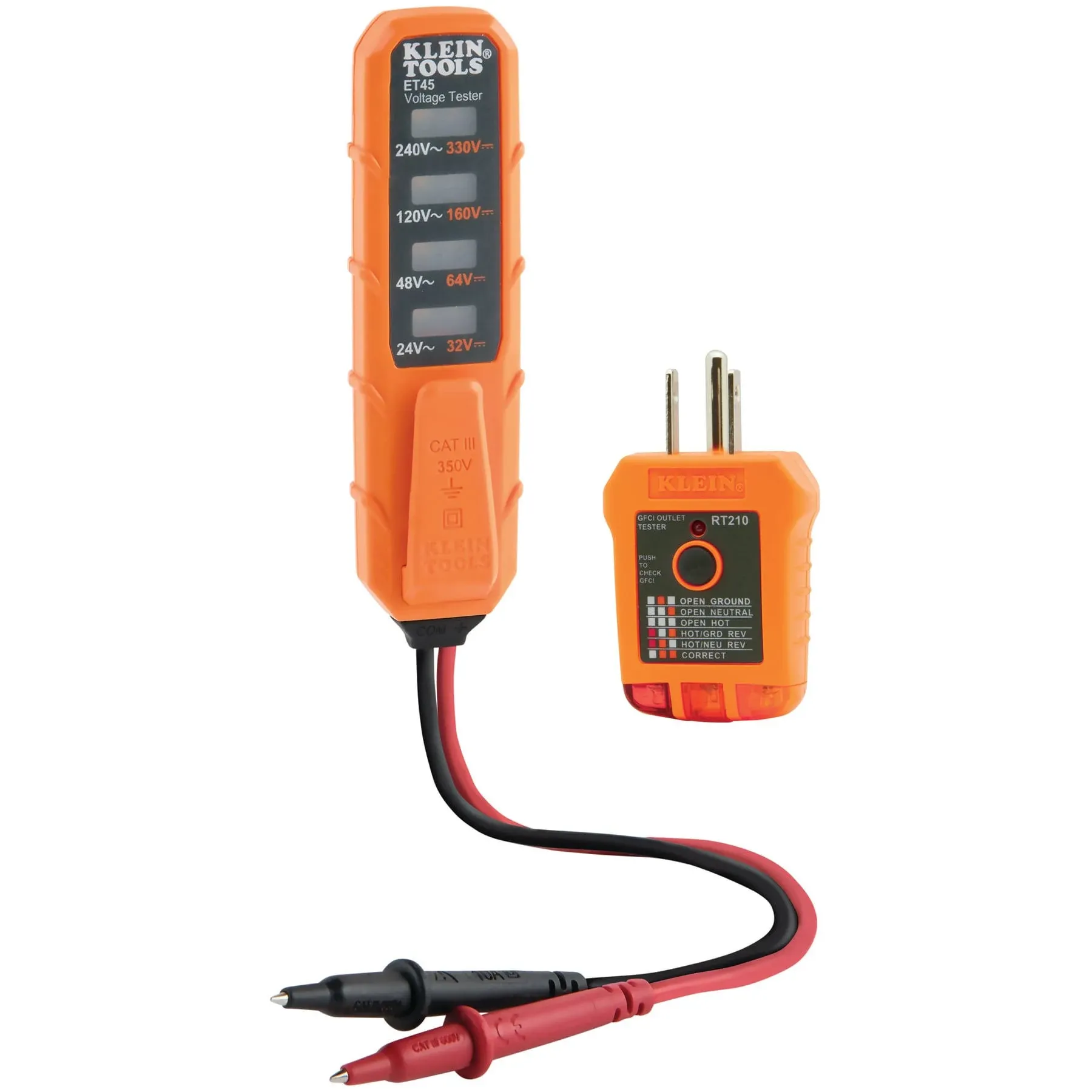 Klein Tools Analog LED Voltage Tester