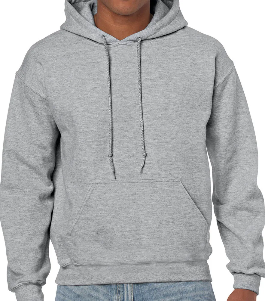 Gildan Gray Mens Hooded Sweatshirt