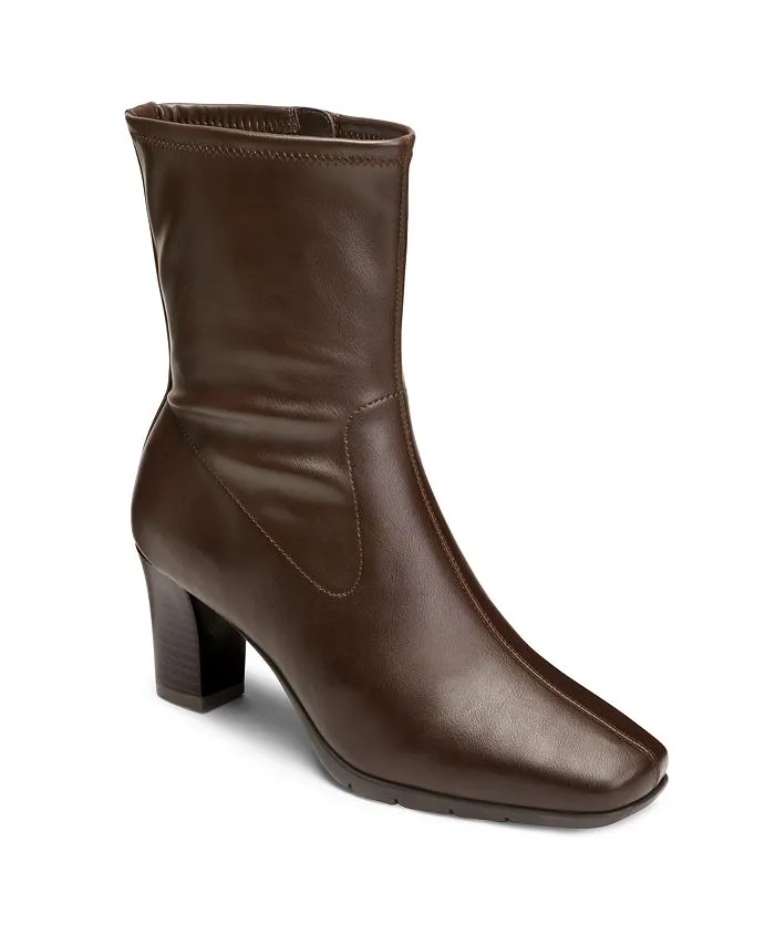 Women's Cinnamon Heeled Tailored Booties
      
          Women's Cinnamon Heeled Tailored Booties