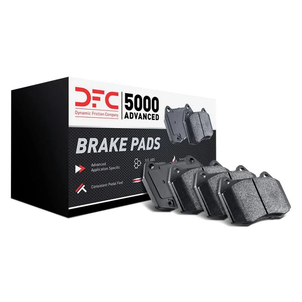 Dynamic Friction Company 5000 Advanced Brake Pads - Ceramic 1551-0908-00-Front Set