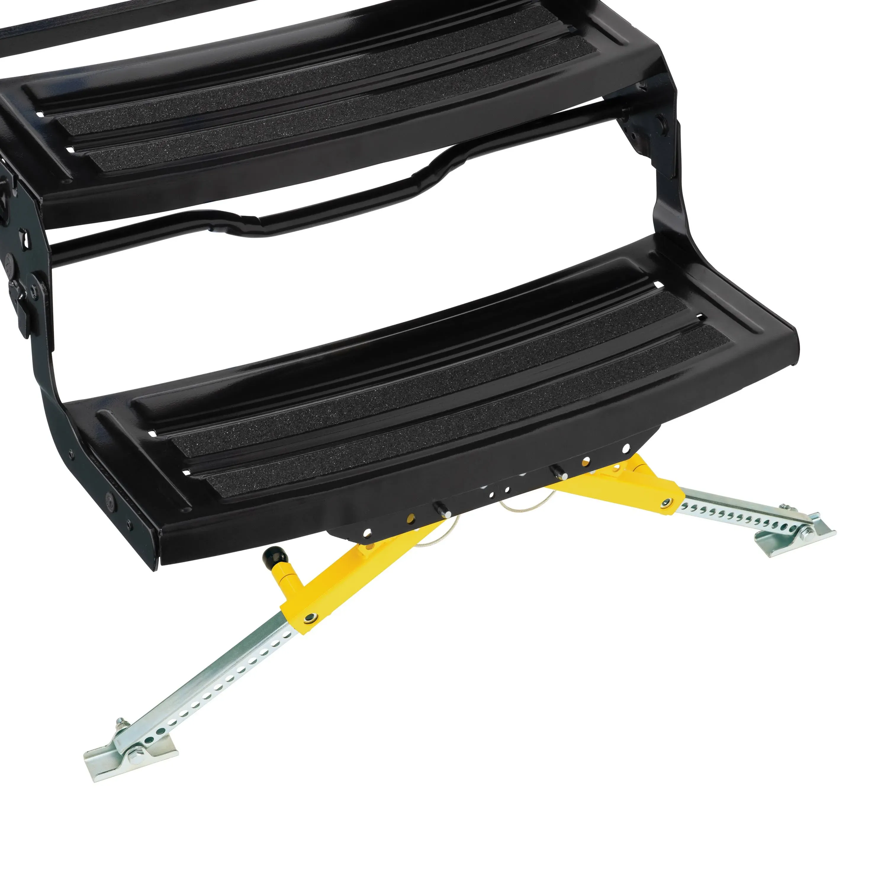 Travel Solid Stance RV Step Stabilizer Kit for 5th Wheels, Trailers &amp; Motorhomes