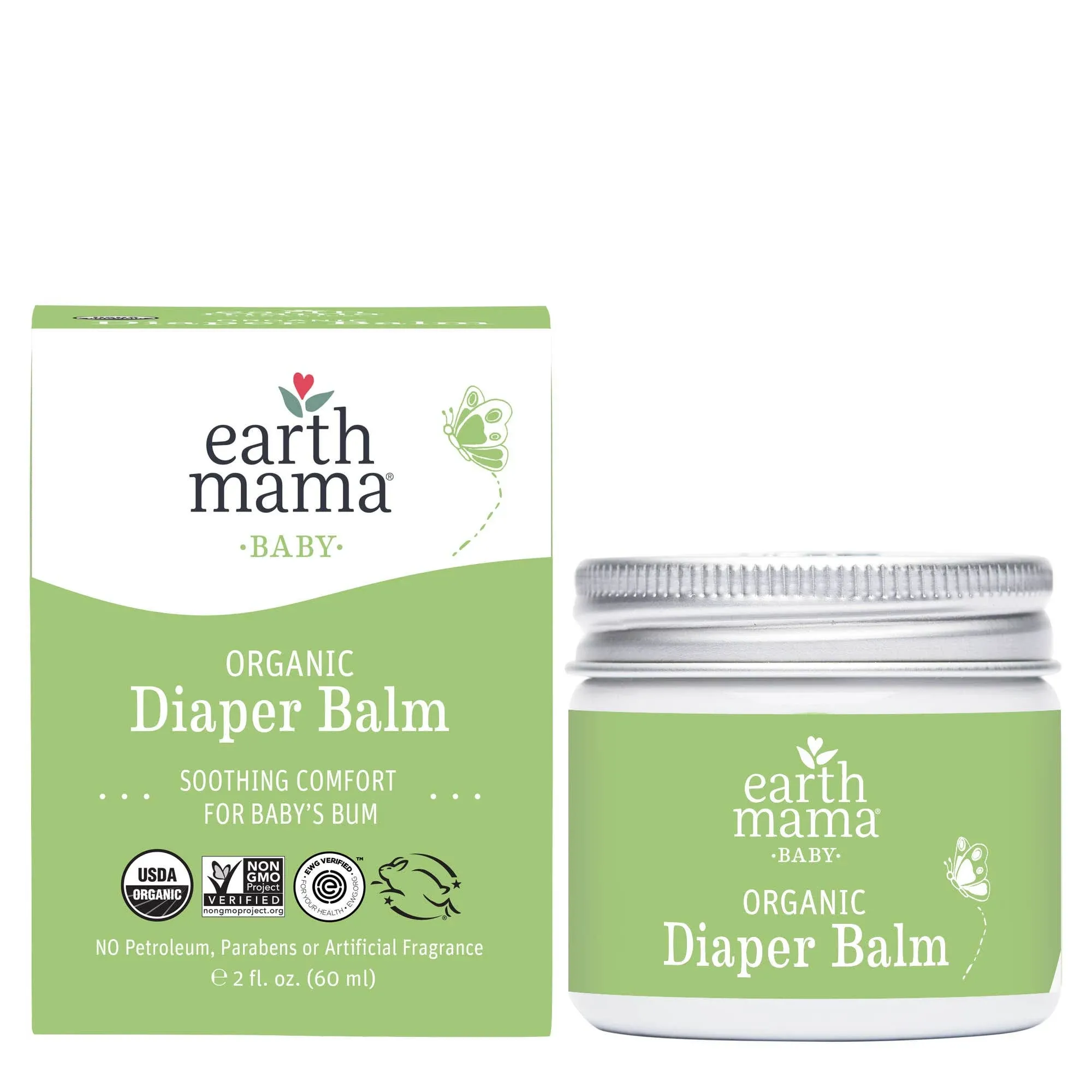 Earth Mama Organic Diaper Balm - 2 oz