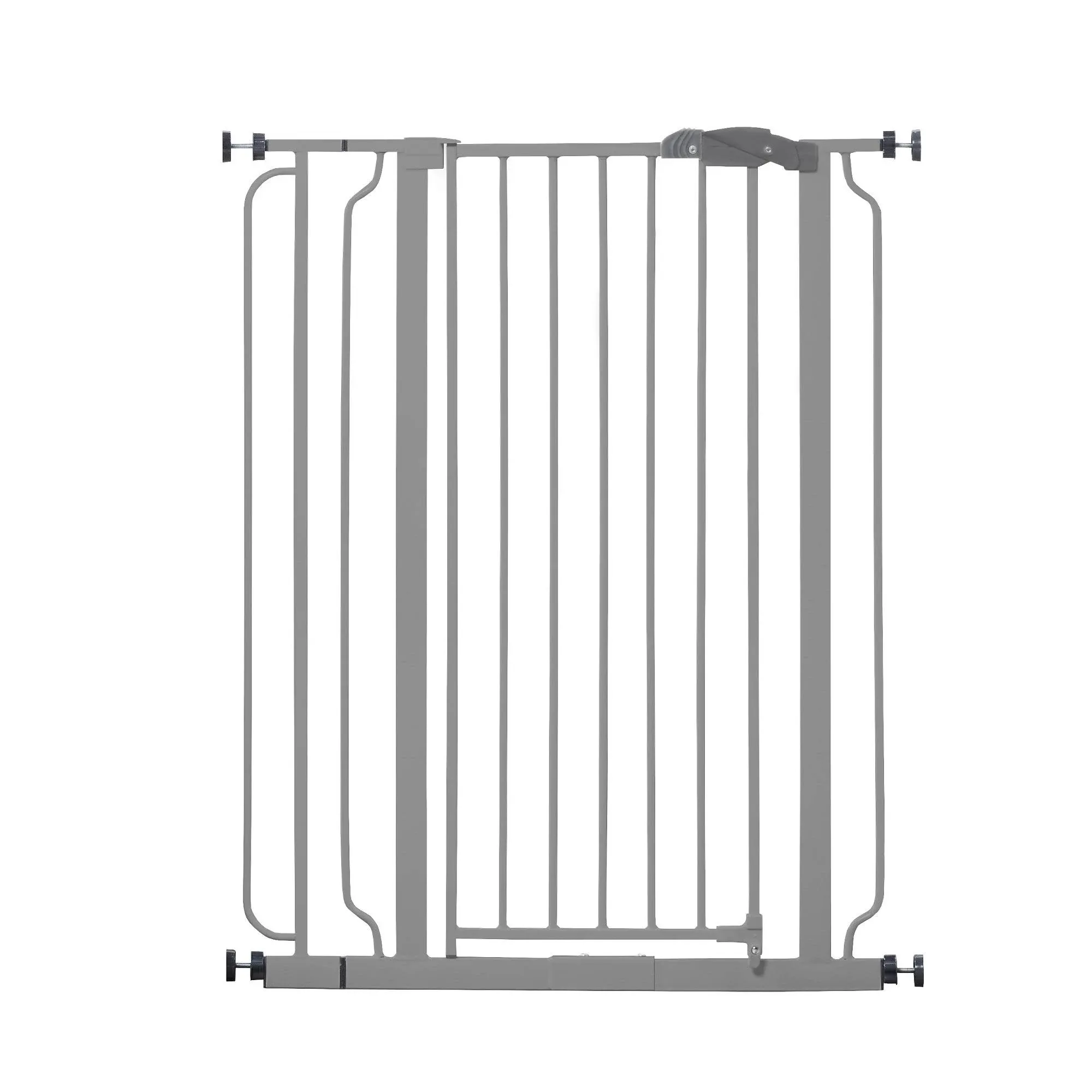 Regalo 51 inch Easy Step Extra Wide Walk Thru Baby and Pet Safety Gate, Platinum