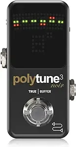 TC Electronic Polytune 3 Noir Tuner