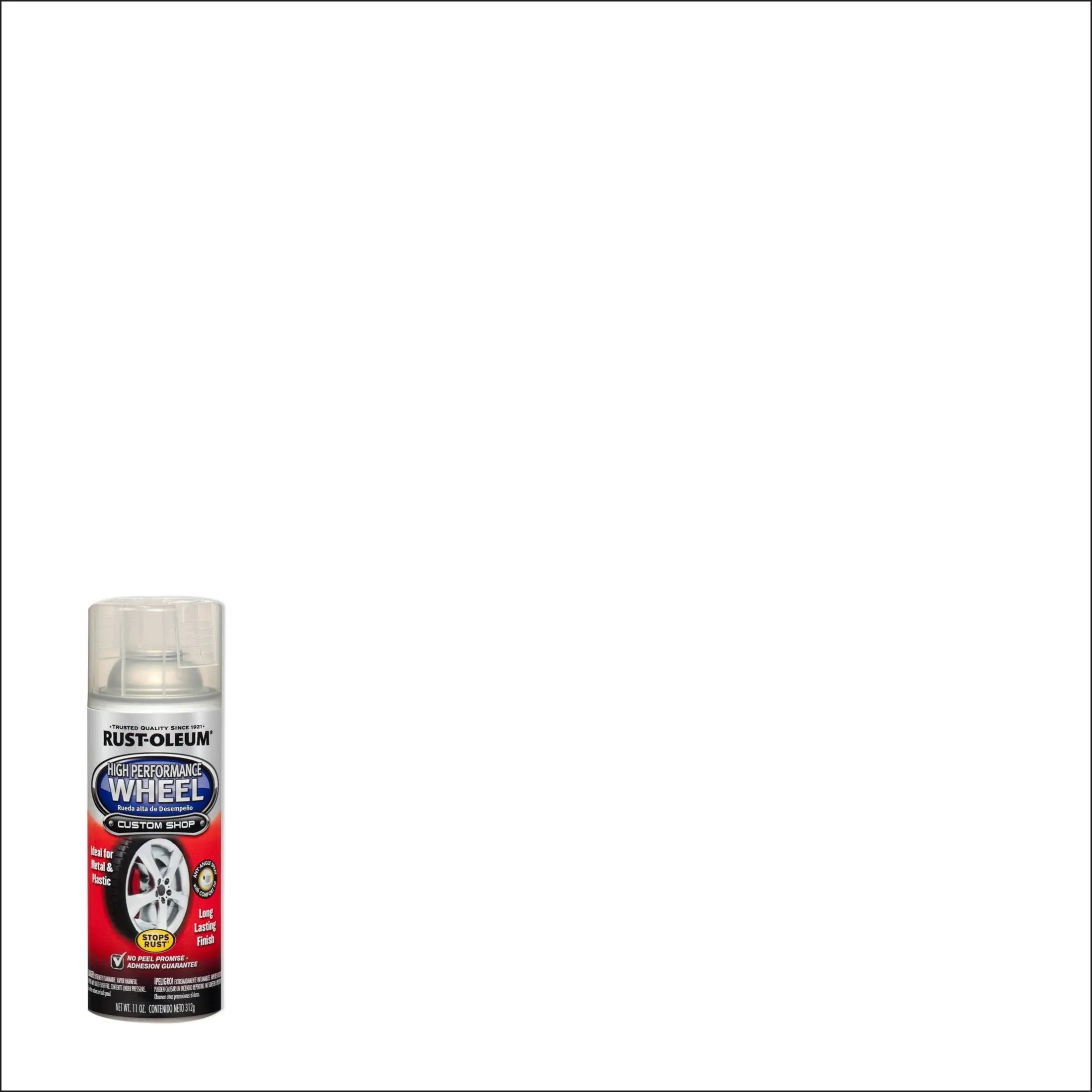 366438 High Performance Wheel Spray Paint, 11 Oz, Matte Black