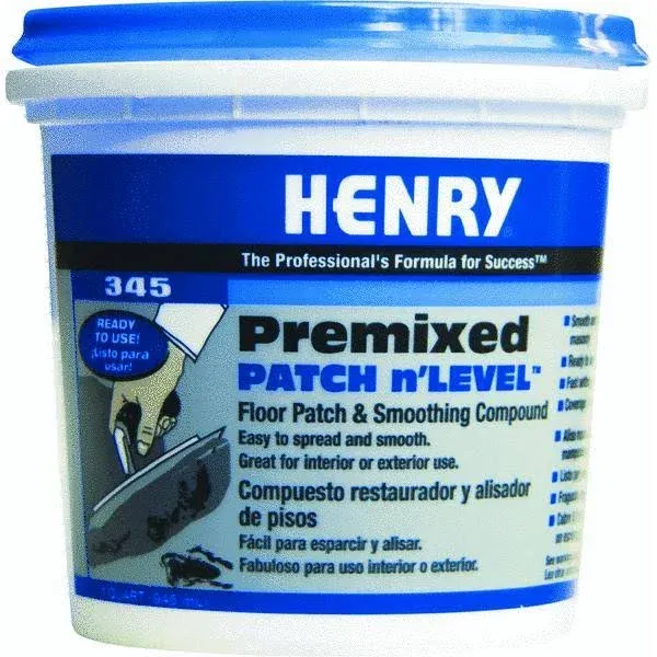 Henry 345 Premixed Patch N' Level - 1 qt bucket