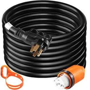 VEVOR Heavy Duty Generator Cord, 20 Feet Generator Power Cord, 50AMP ETL Listed 