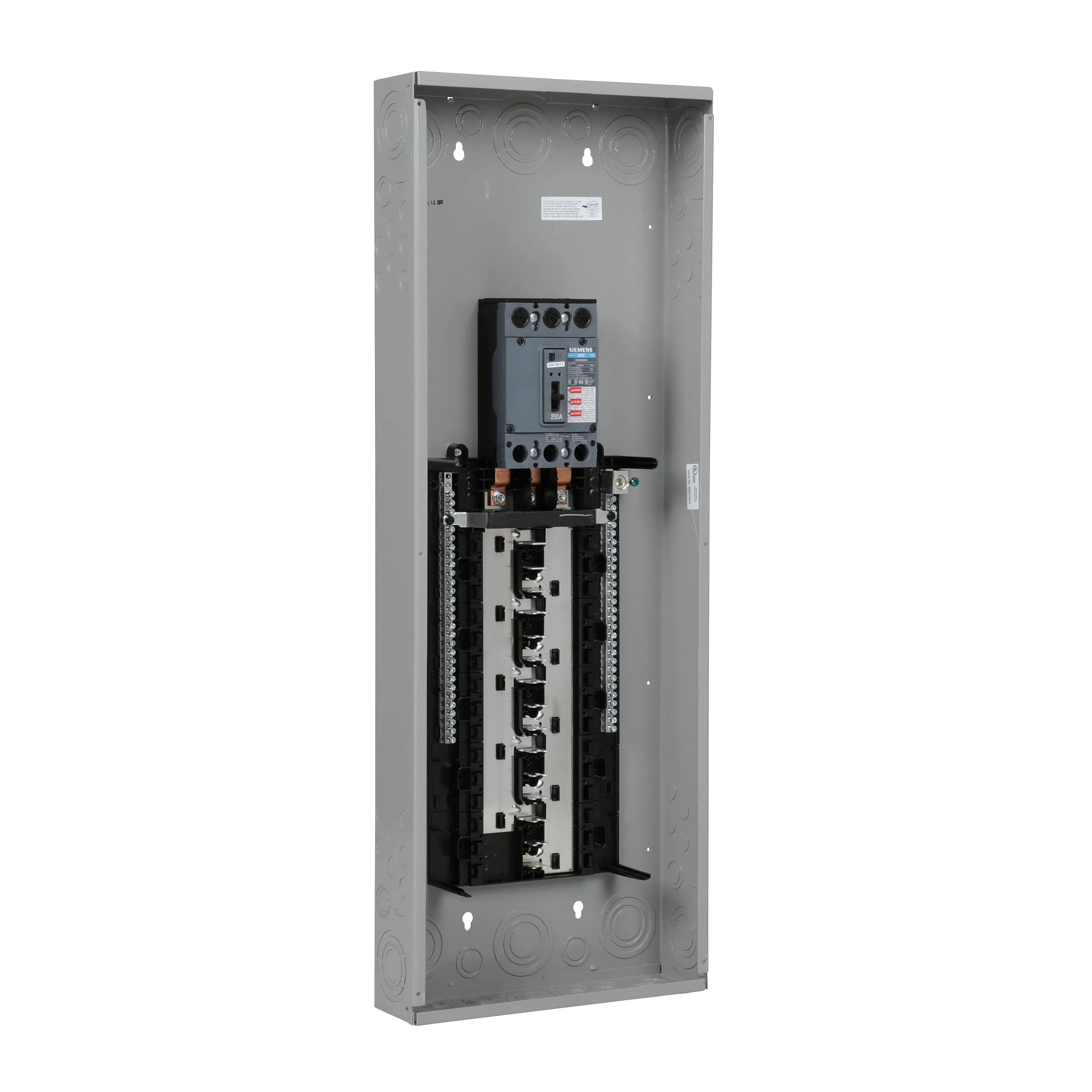 ES Series 200 Amp 30-Space 54-Circuit Indoor 3-Phase Load Center with Main Breaker