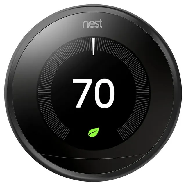 Google Nest Learning Thermostat - Programmable Smart Thermostat for Home - 3rd Generation- Works with Alexa - White