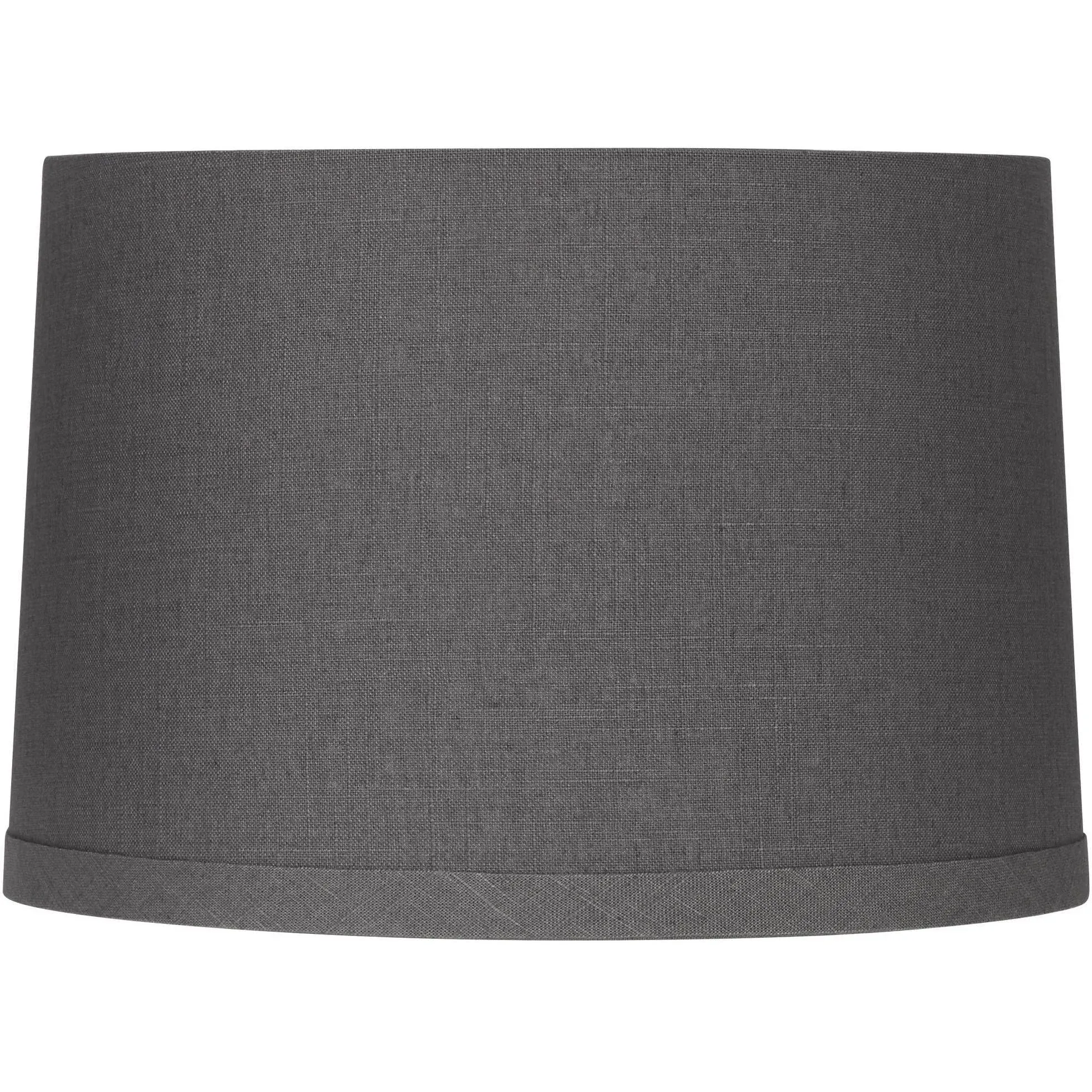 Springcrest Gray Linen Drum Lamp Shade 15x16x11 (Spider)