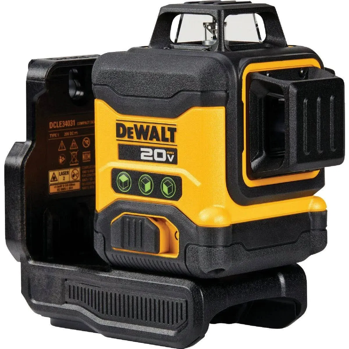 DeWalt DCLE34033D1 20V Max XR 3 x 360 High Precision Green Laser