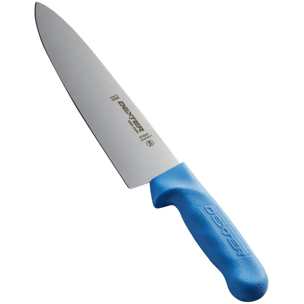 Dexter Russell Sani-Safe Cooks Knife 8" - Blue