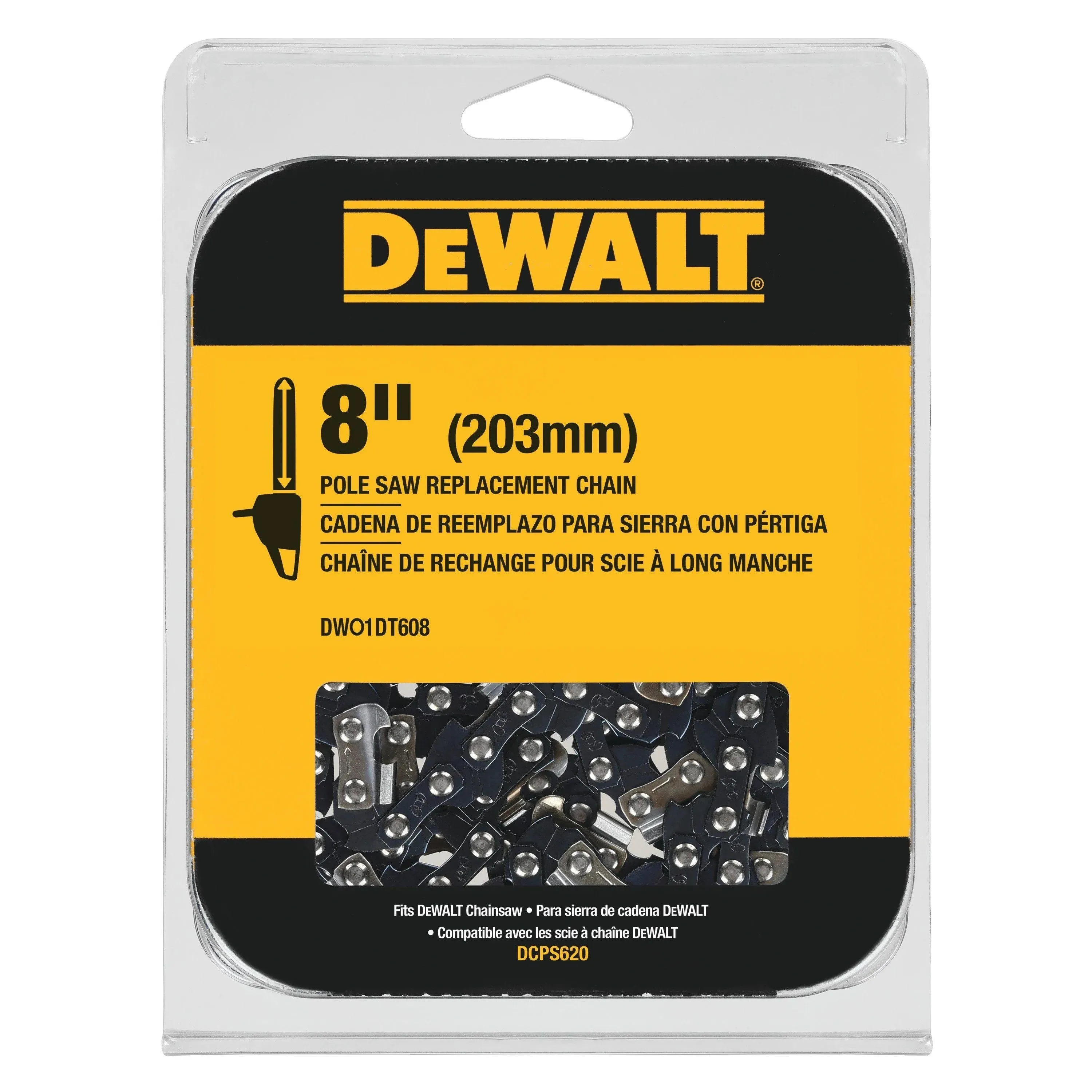 DeWalt DWO1DT608 8 in. Pole Saw Replacement Chain