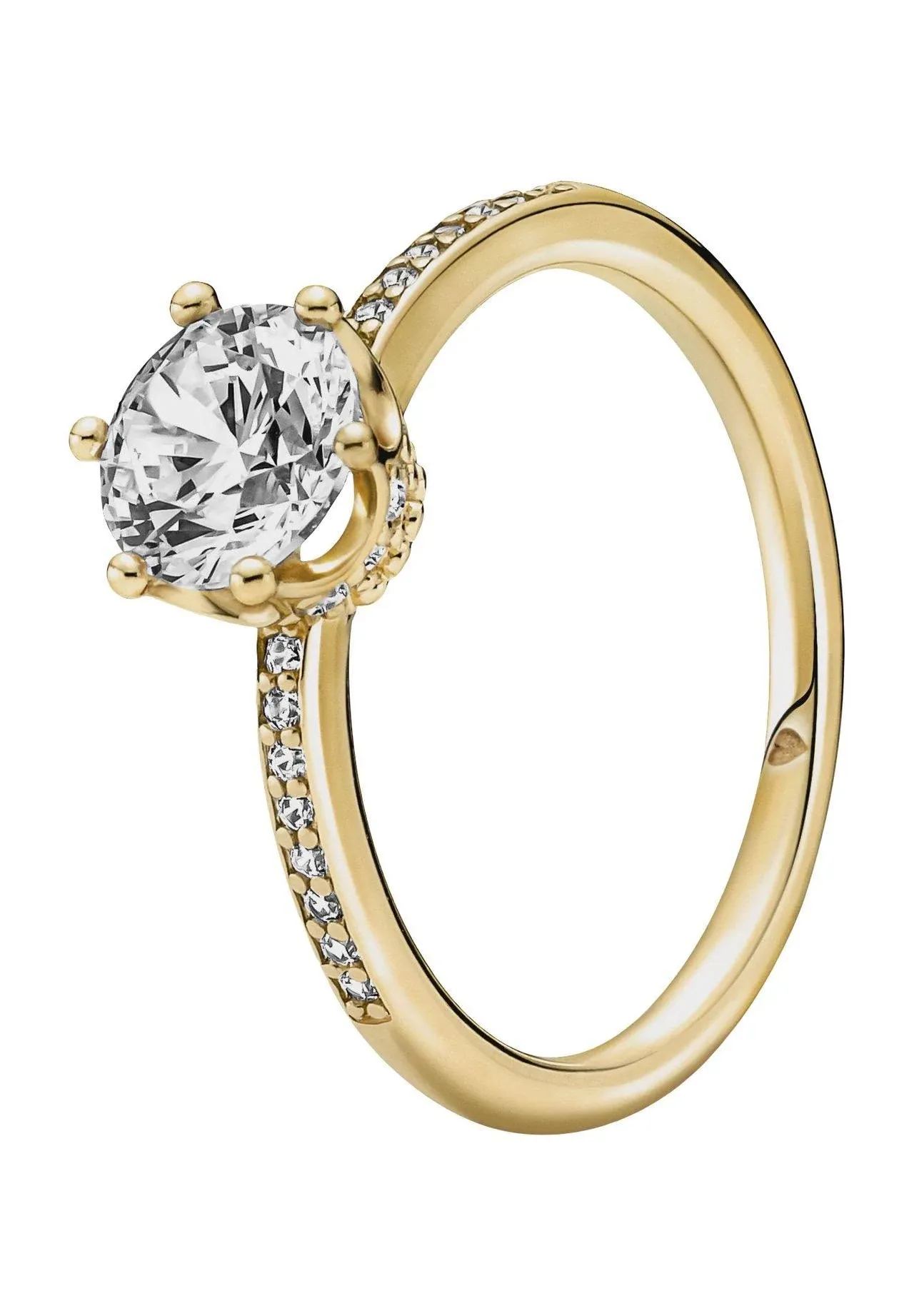 Pandora Sparkling Crown Solitaire Ring