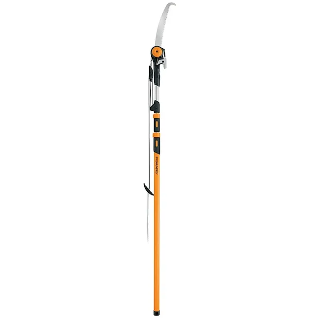 Fiskars 7'-16' Chain-Drive Extendable Tree Pruner and Pole Saw - Precision-Ground Steel Blade for Cutting up to 1.25" Diameter