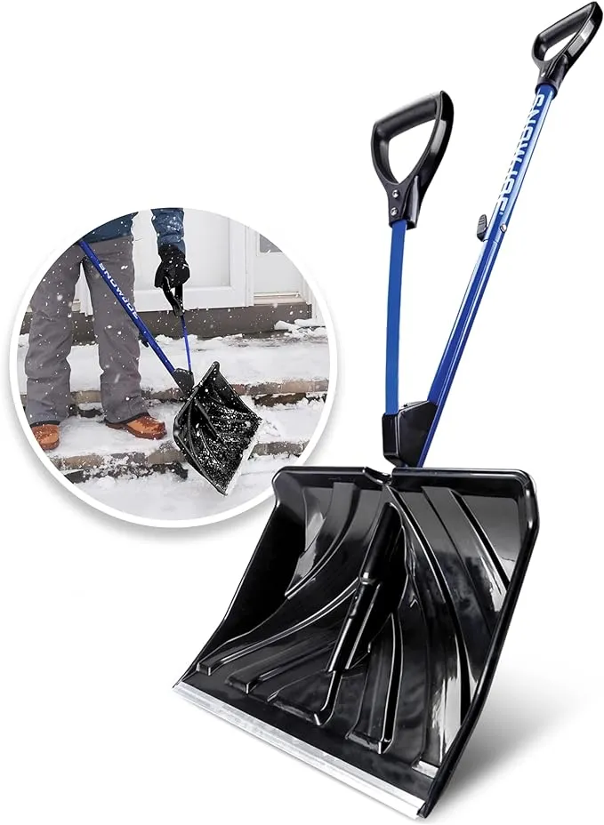 Snow Joe Shovelution Snow Shovel Strain-Reducing