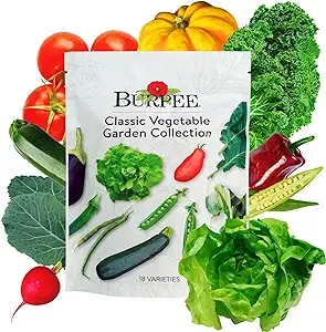 Burpee Heirloom Vegetable Seeds - 15,000+ Seeds - Beans, Beets, Cauliflower ...