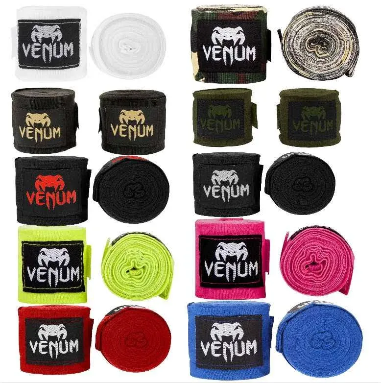 Venum Kontact Boxing Handwraps - 4M - Forest Camo