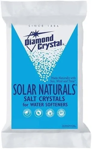 All Natural Solar Salt. Designed as a Premium Grade Salt for Water Softener. 50 Pound Bag