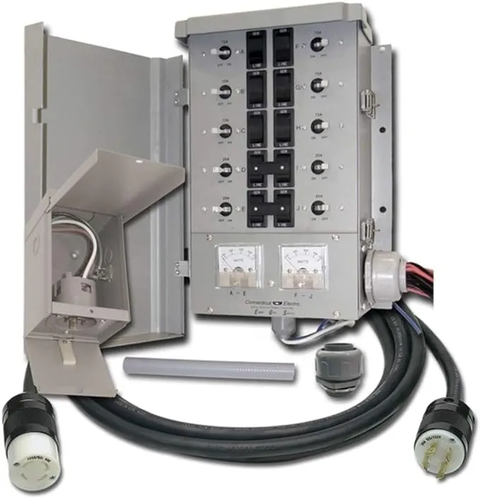 Connecticut Electric 30-Amp Manual Transfer Switch