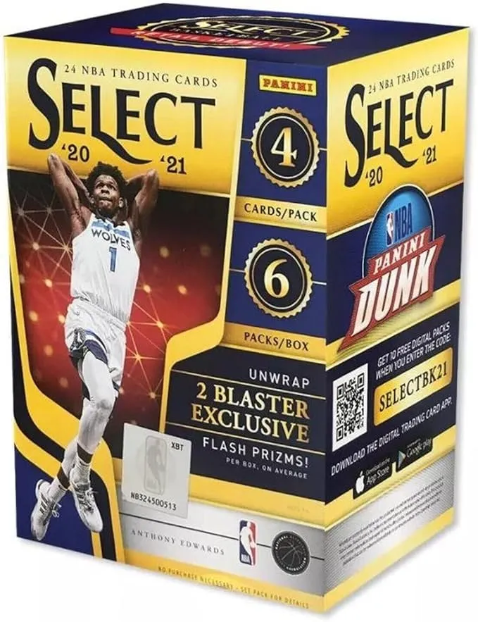 2020-21 Panini Select Blaster Basketball Box