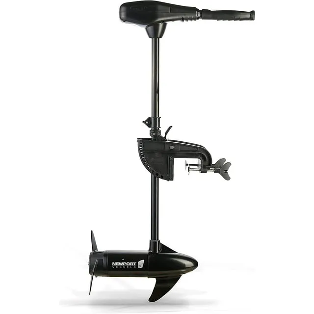 Newport Vessels NV-Series 55 lb Thrust Saltwater Transom Mounted Electric Trolling Motor