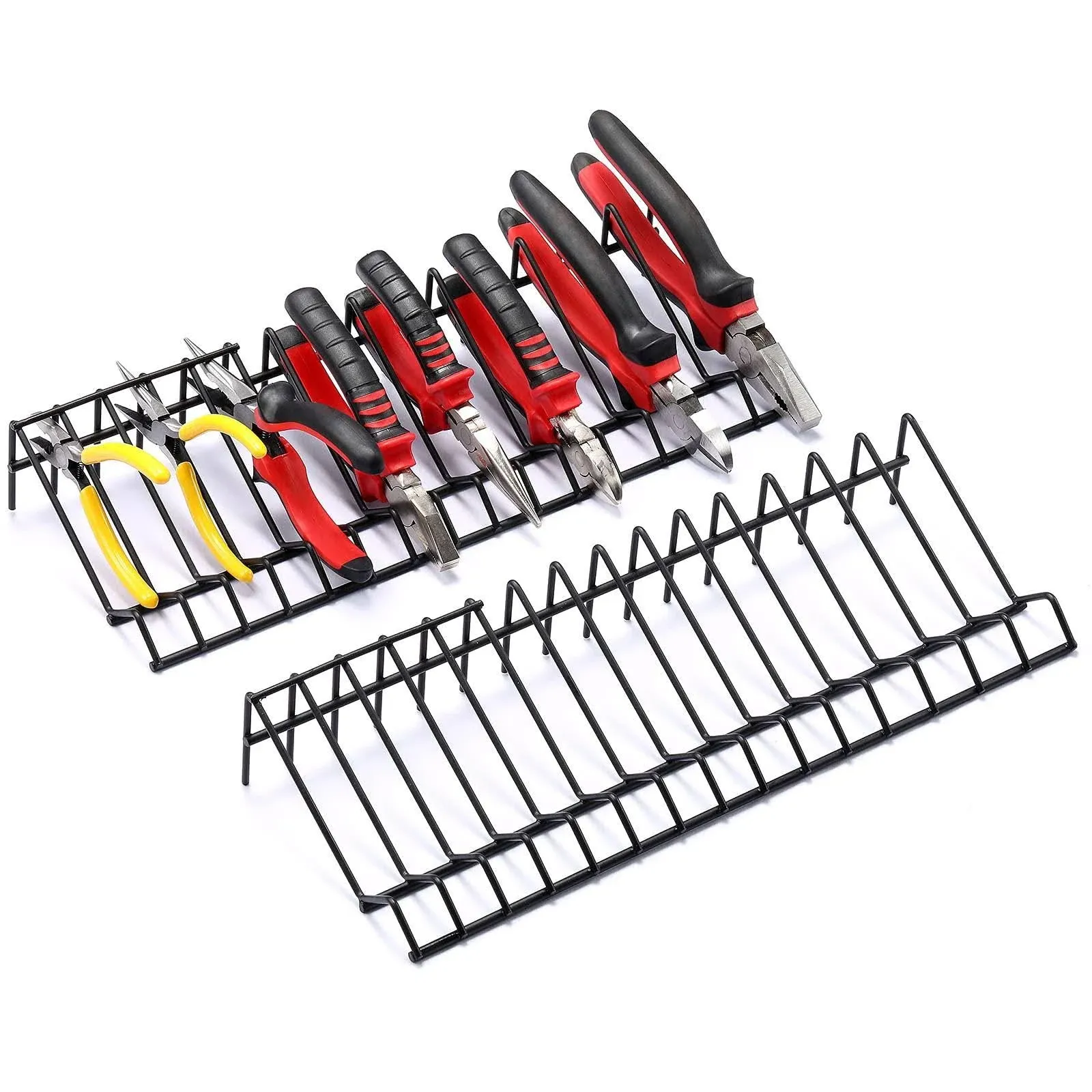 Mayouko Pliers Organizer Rack, 2 Rack, Wrench Hand Tool Holder, Tool Box Storage ...