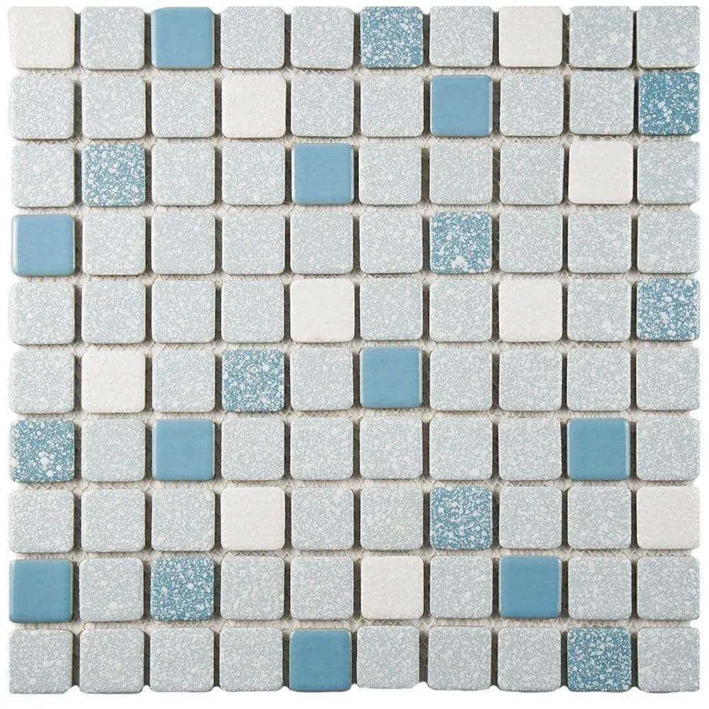 Merola Tile Crystalline Square 12" x 12" Porcelain Floor and Wall Tile