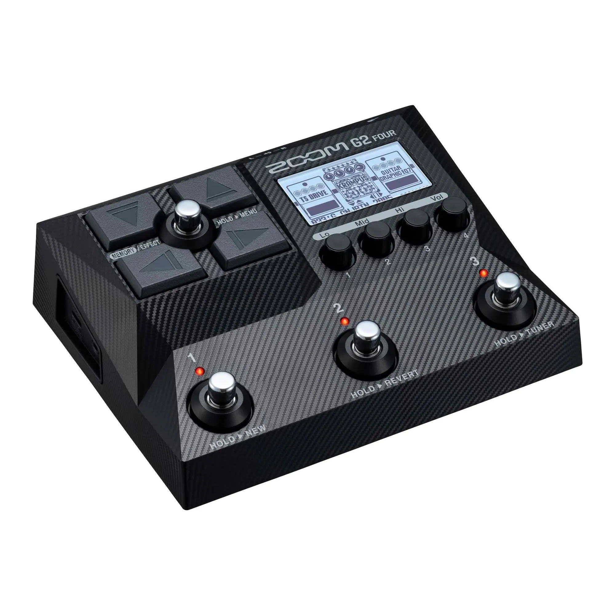 Zoom G2 Four Guitar Multi-Effects Processor, Multi-Layered IR’s, Amp Modeling, 75+ Built-in Effects, Looper, Rhythm Section, Tuner, Audio Interface, Lightweight