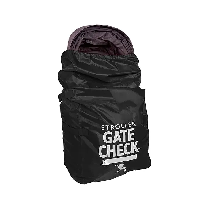 J.L. Childress Gate Check Bag for Single & Double Strollers - Stroller Bag for Airplane - Large Stroller Travel Bag for Airplane - Air Travel Stroller Bag