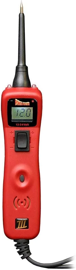 Power Probe III Clamshell - Red (PP3CSRED) [Car Automotive Diagnostic Test Tool, Digital Volt Meter, AC/DC Current Resistance, Circuit Tester]