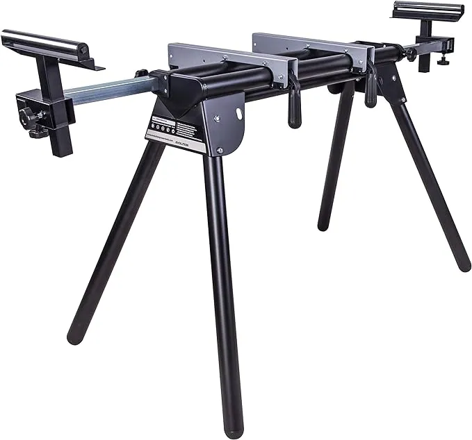 Evolution Universal Miter Saw Stand with Telescopic Arms and Folding Legs EVOMS1