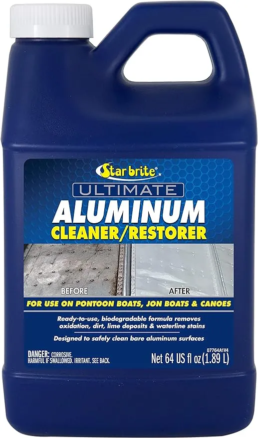 Star Brite Aluminum Cleaner - For Pontoons, Canoes & Unpainted Aluminum