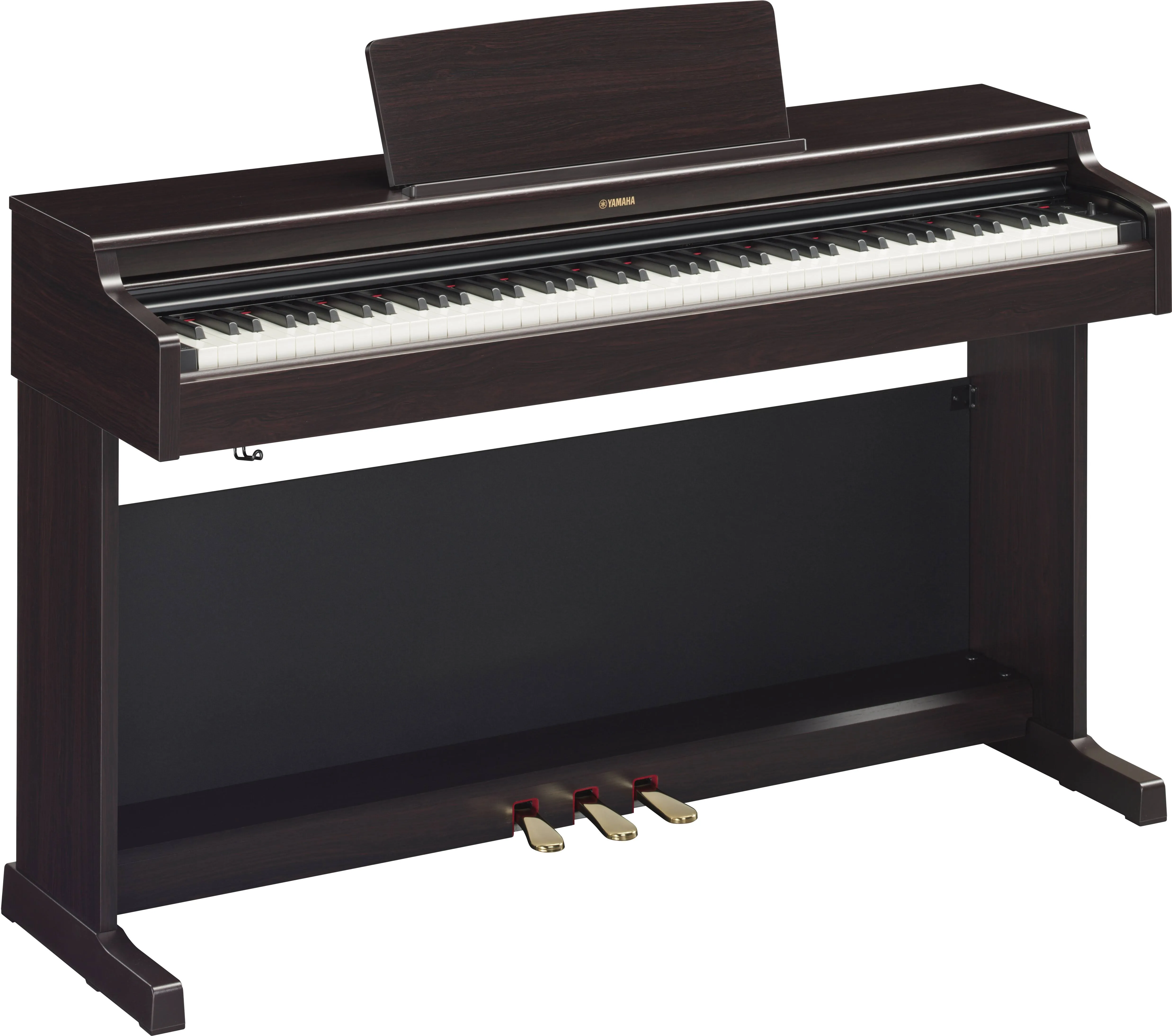 Yamaha YDP165B Black Walnut Arius Traditional Console Digital Piano with Bench