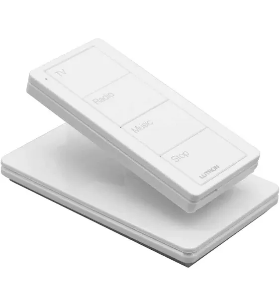 Lutron Caseta Wireless Pedestal for Pico Smart Remote, L-PED1-WH, White