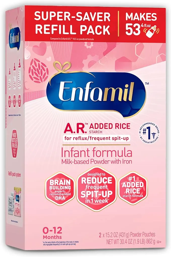 Enfamil 0-12 Months Milk-Based Powder With Iron Infant Formula (27.4 oz)