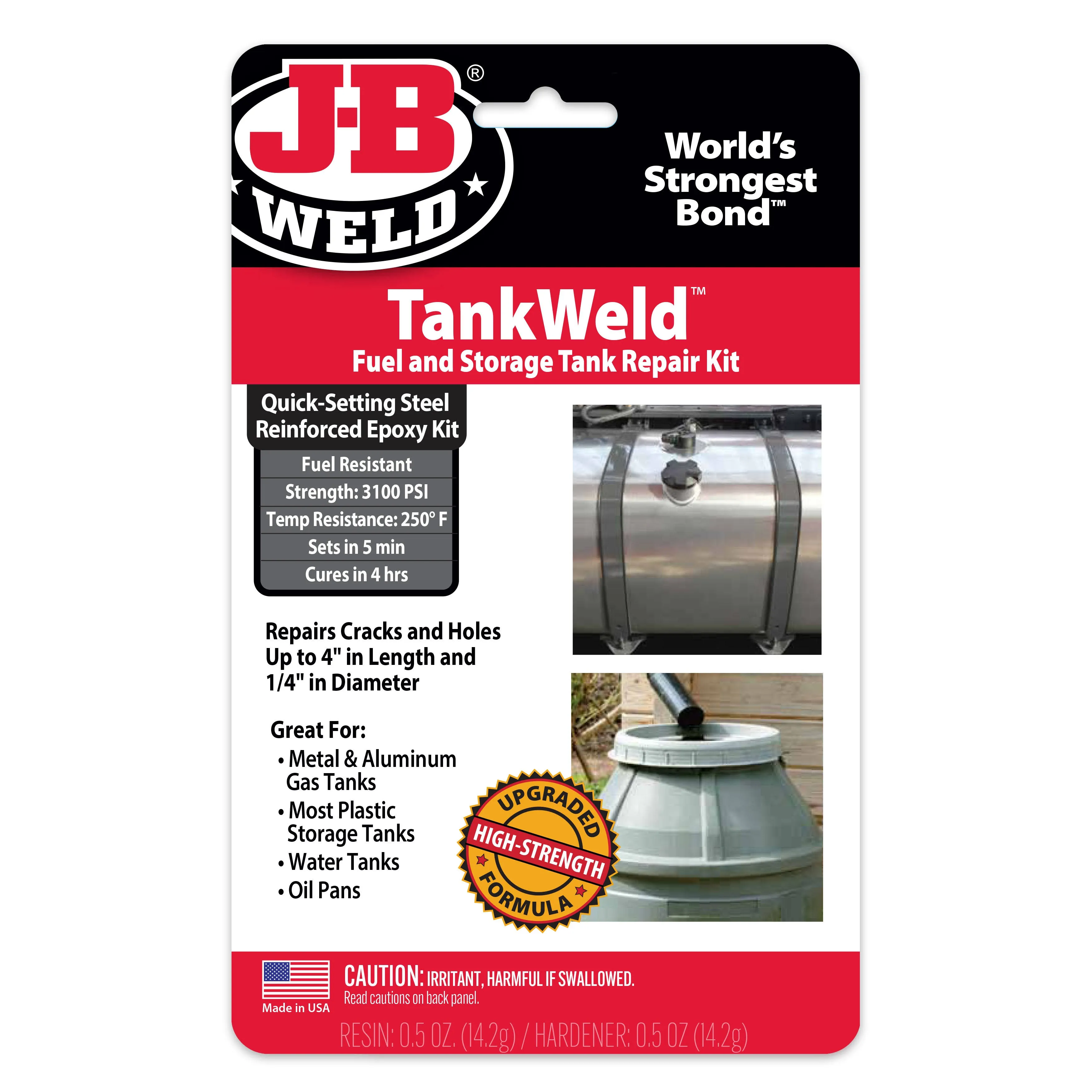 J B Weld 2110 Metal Fuel Tank Repair Kit