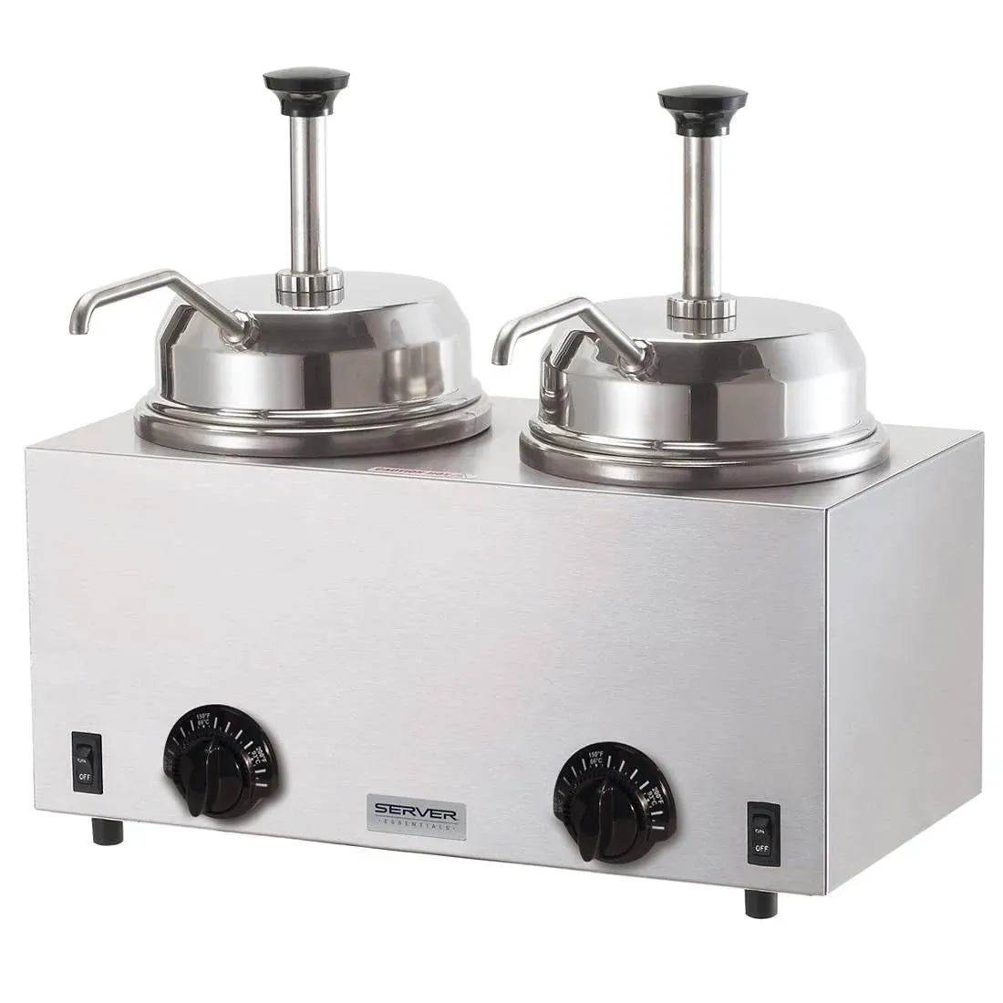 Server Products 81230 - Twin Topping Warmer with Pumps