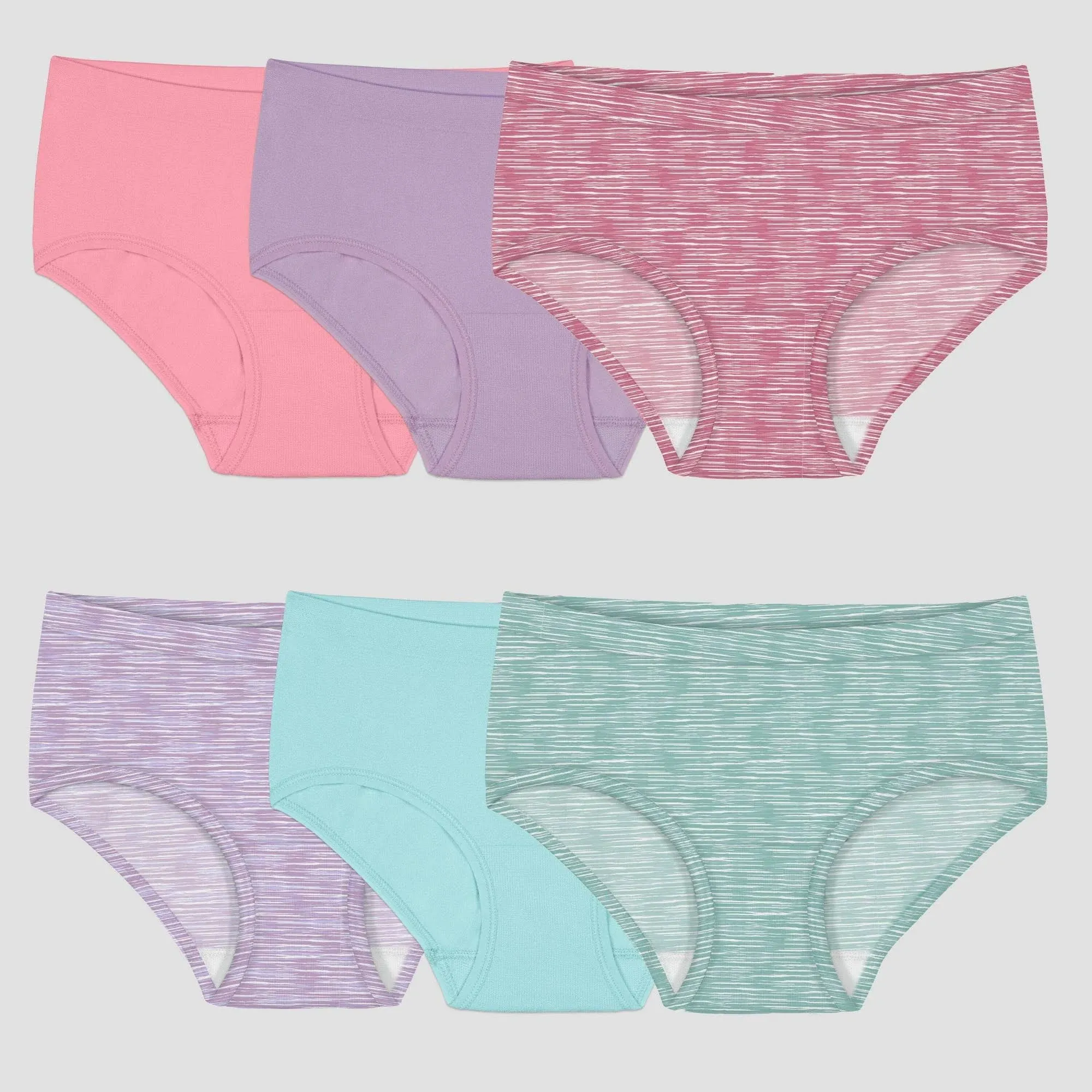 New Fruit of the Loom girl’s briefs 10/12