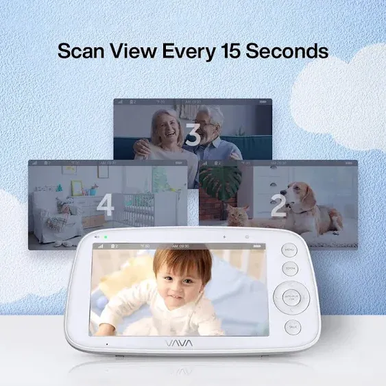 VAVA 720P 5" Baby Monitor