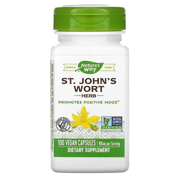 Nature's Way - St John's Wort Herb - 100 Capsules