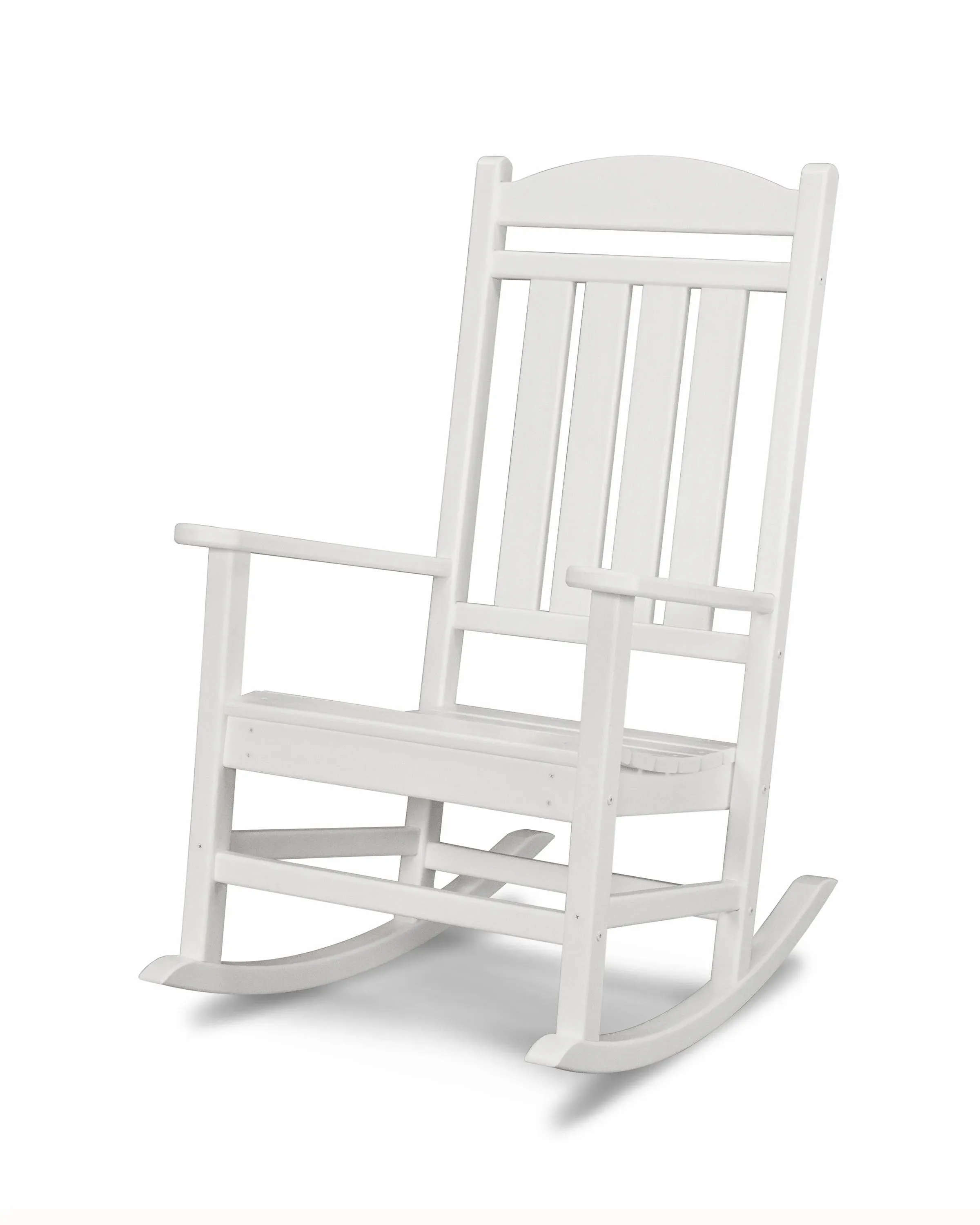 POLYWOOD Presidential Rocking Chair White