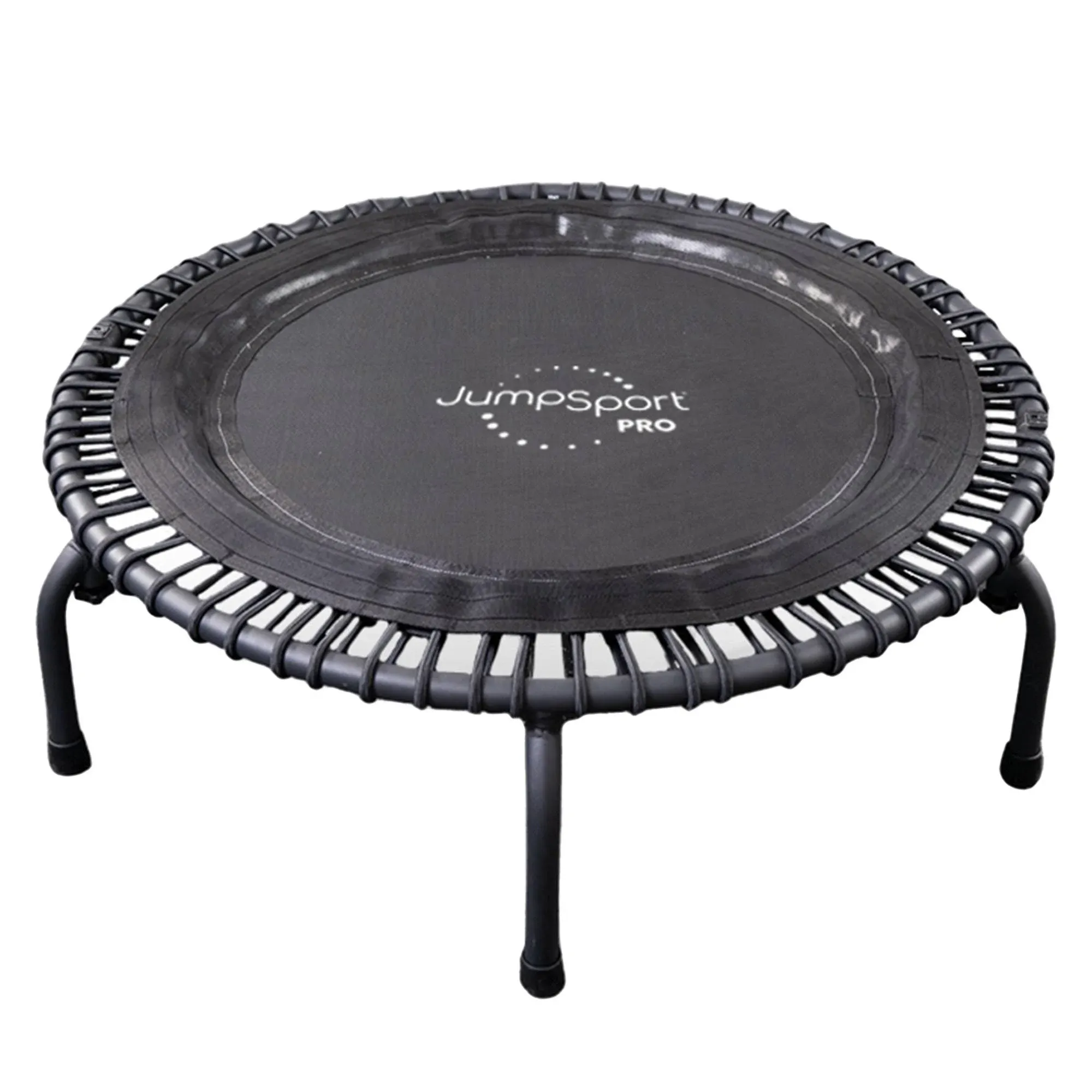 JumpSport 550f PRO Lightweight 44" Folding Fitness Trampoline, Black (Open Box)