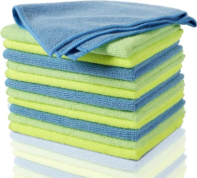 Zwipes Multi-Colored Microfiber Cleaning Cloths, 16 in. x 12 in. - 24 Pc.