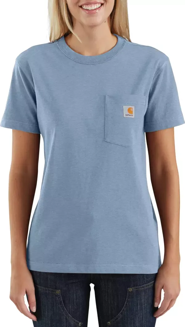 Carhartt Women's Pocket Short Sleeve T Shirt