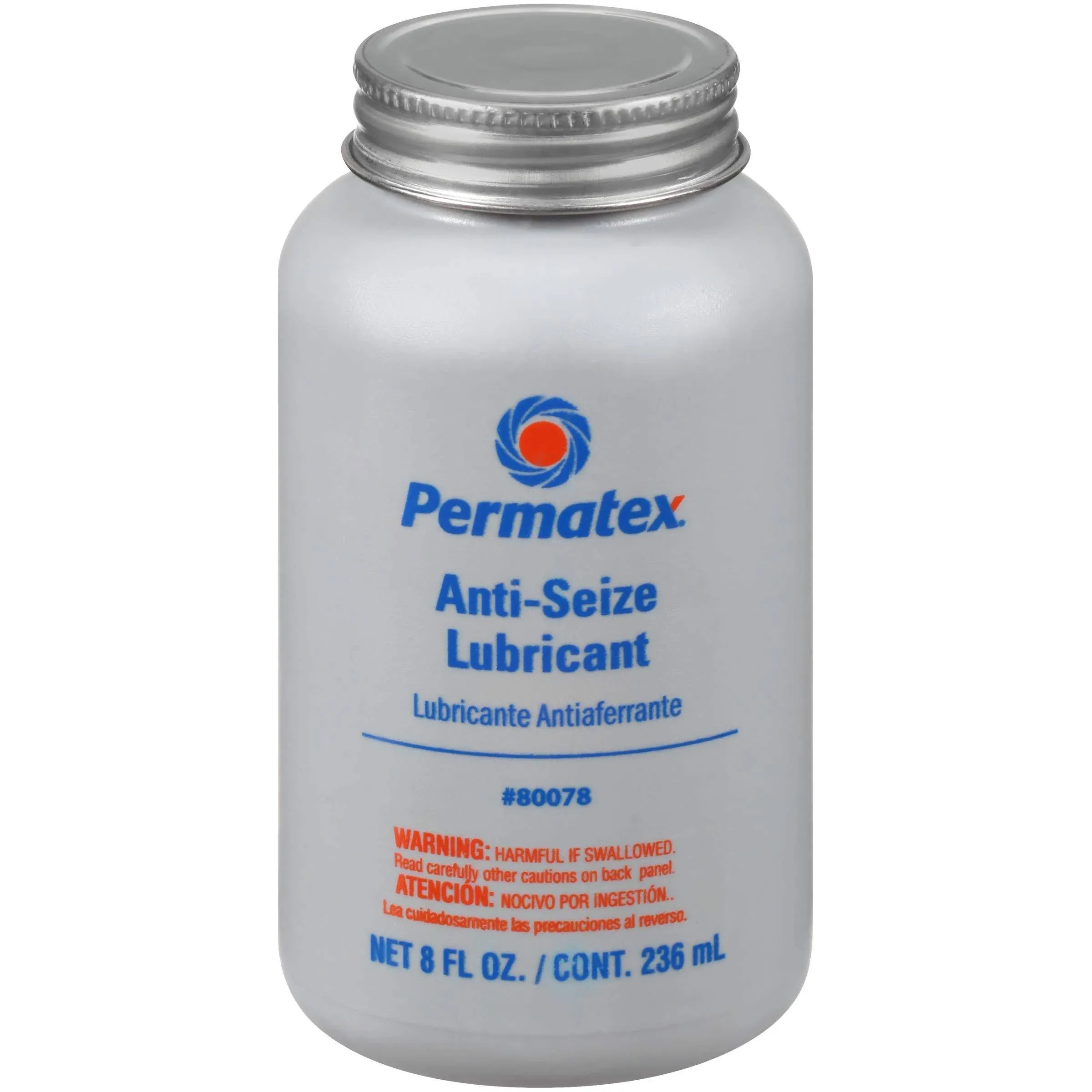 Permatex 80078 Anti Seize Lubricant with Brush Top Bottle, 8 oz. by Permatex