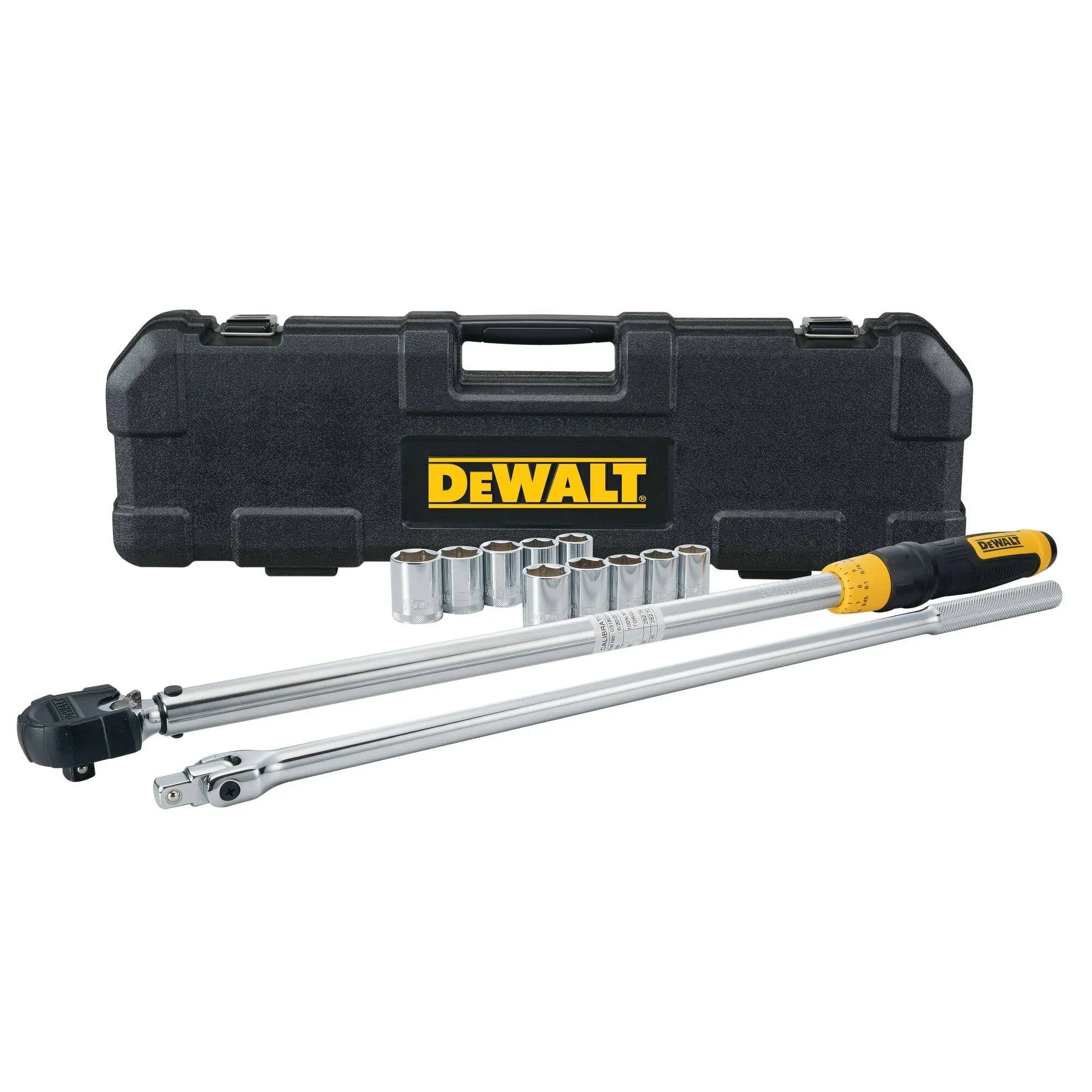 DeWalt Torque Wrench Tool Set, Tire Change Kit, 12 Piece (DWMT45012)